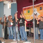 Singles Performing during the Family Day