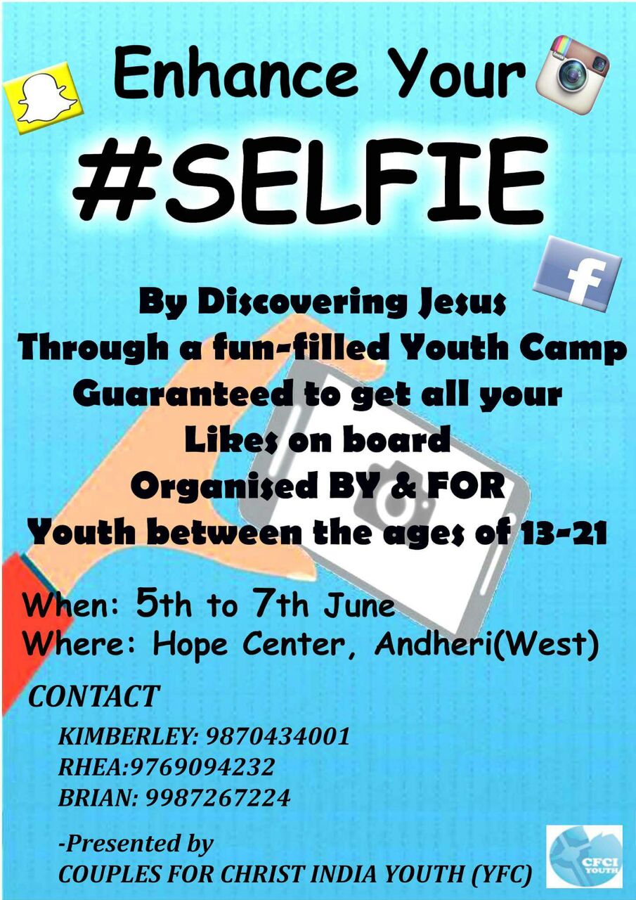 Enhance Your #Selfie: By discovering Jesus