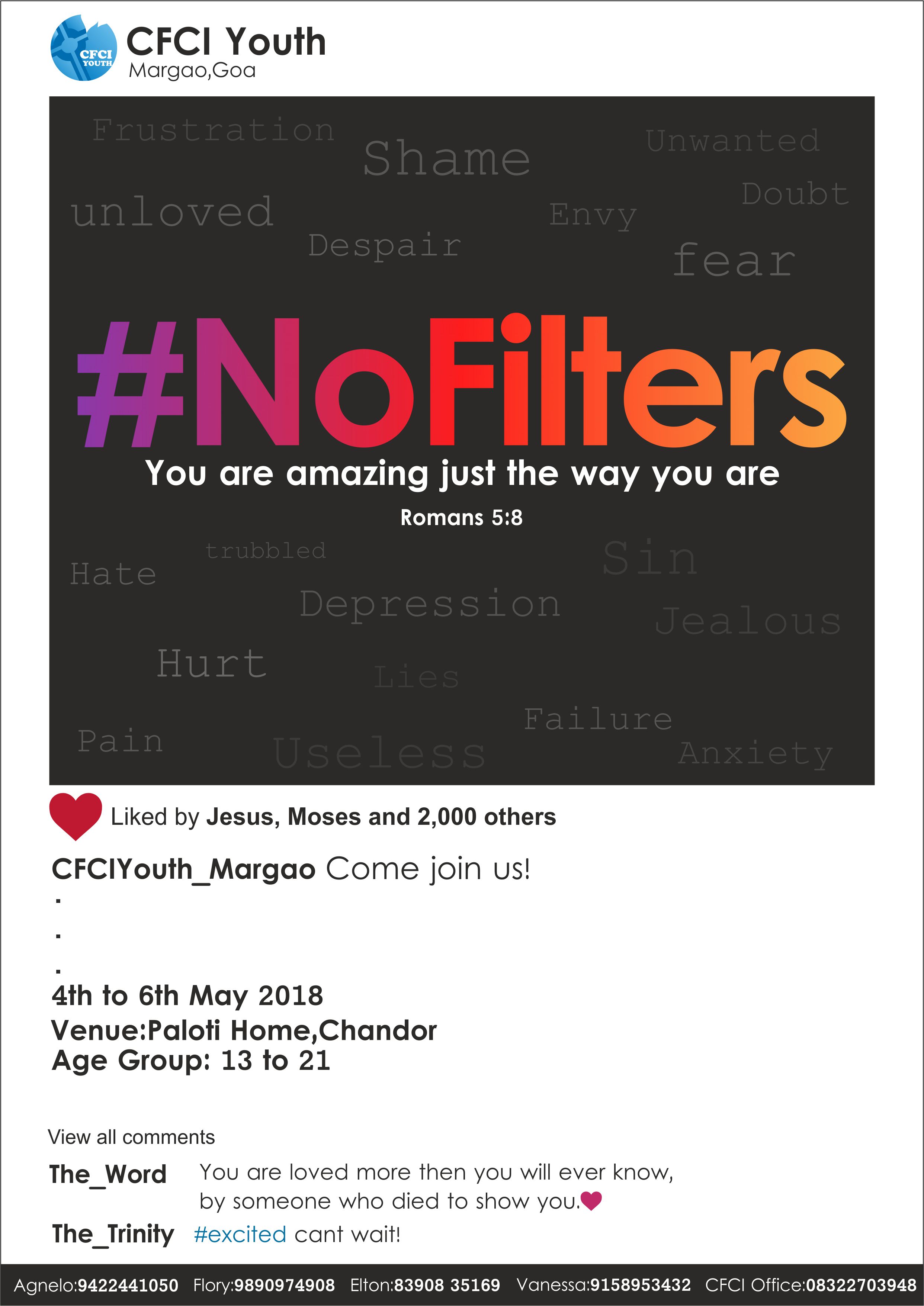 #NoFilters